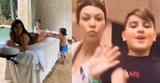 Kourtney Kardashian "tłumaczy" 10-letniego syna, który wyjawiał rodzinne sekrety na Instagramie: "Nawet nie zapytał nas o ZGODĘ"