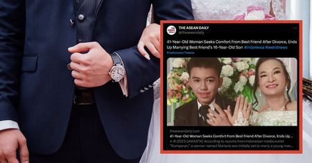 41-latka wzięła ślub z 16-latkiem. Prowodyrem zaślubin była matka chłopca