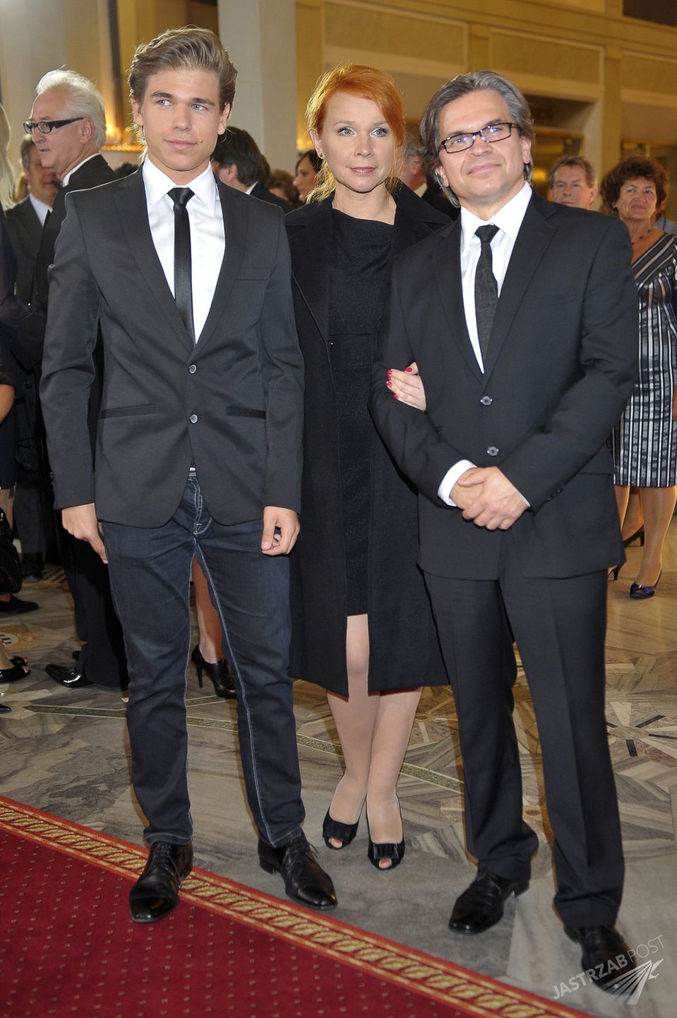scena z: Jarosław Boberek, Ilona Kucińska, Jan Boberek, SK:, , fot. Kurnikowski/AKPA