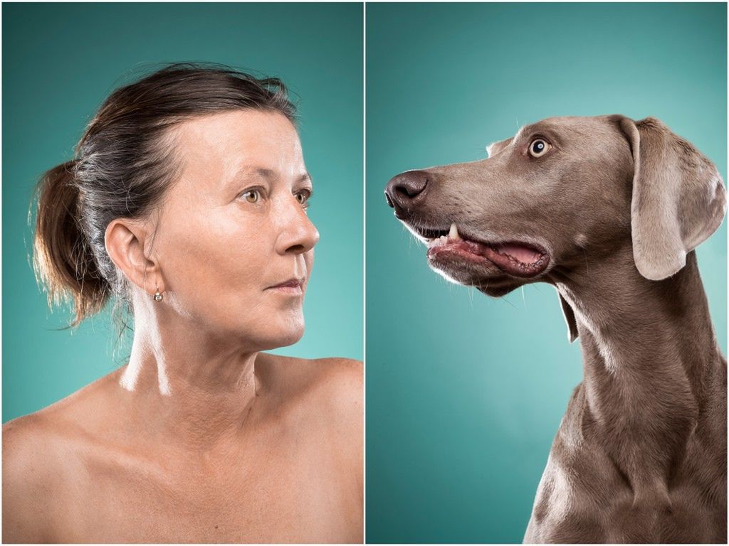 „The Dog People” - zabawne portrety ludzi, którzy naśladują swoje psy 9