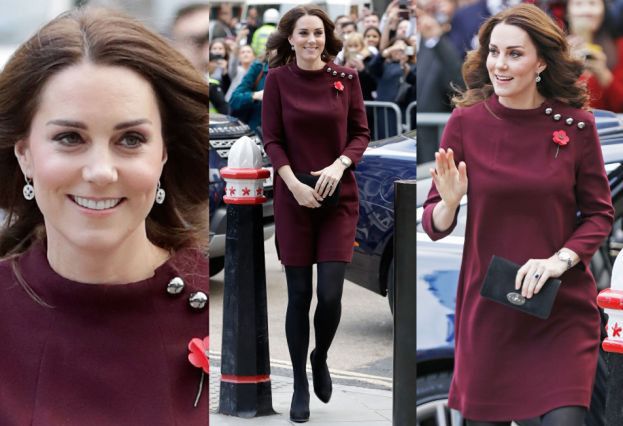 Ciężarna Kate Middleton w skromnej stylizacji za 45 tysięcy