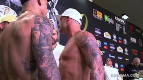 "Klatka po klatce" (on tour): KSW 50. Janikowski i Giles na oficjalnym ważeniu!