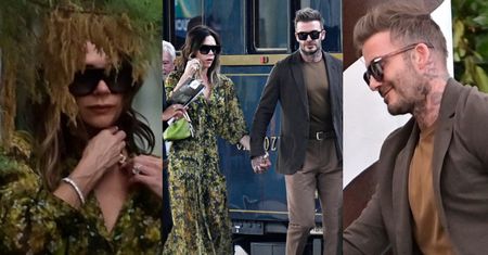 Eleganccy Victoria i David Beckhamowie świętują 23. rocznicę ślubu w Wenecji (ZDJĘCIA)