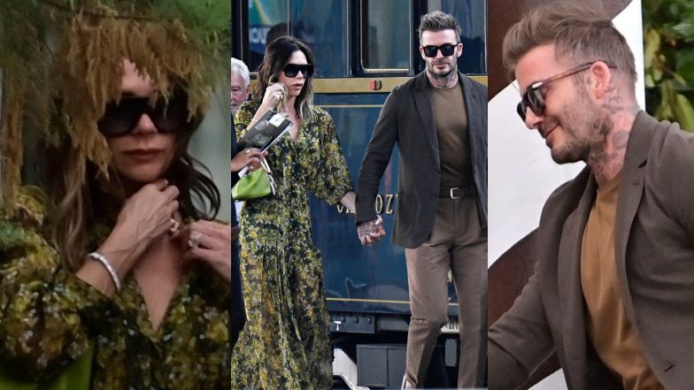 Victoria i David Beckhamowie w Wenecji