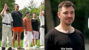 W zapowiedzi "Nasi w mundurach" na grubo: "Kto będzie bronił ojczyzny?". Daniel Martyniuk nie kwapił się podnieść ręki: "NIE BĘDĘ" (WIDEO)