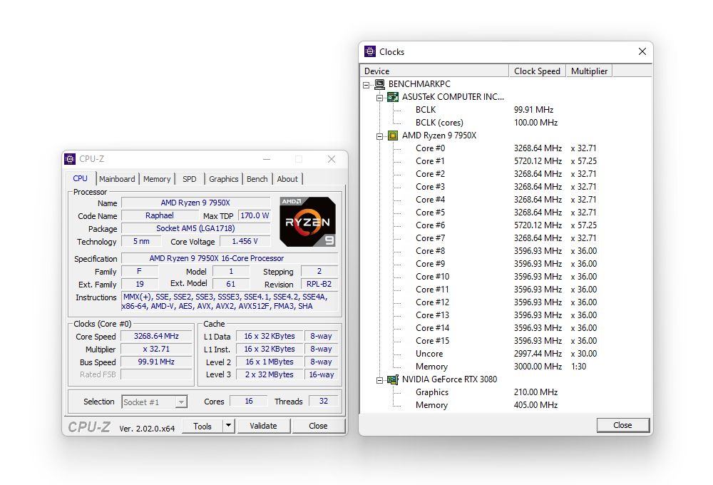 AMD Ryzen 9 7950X - podkręcanie procesora