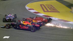 F1. Karambol na starcie GP Sakhir. Max Verstappen i Charles Leclerc odpadli z wyścigu [FOTO]