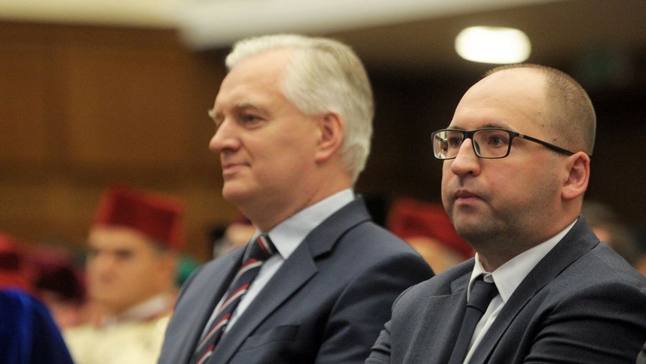 Jarosław Gowin i Adam Bielan. Spór w Porozumieniu 