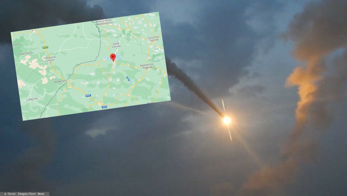 Atak rakietowy miał miejsce 15 km od granicy z Polską