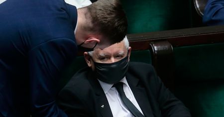 "Skandaliczne słowa" Kaczyńskiego. Śmiszek oburzony