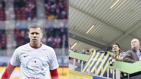 Sceny na treningu. Wyciągnął koszulkę i "zaczepił" Szczęsnego po angielsku