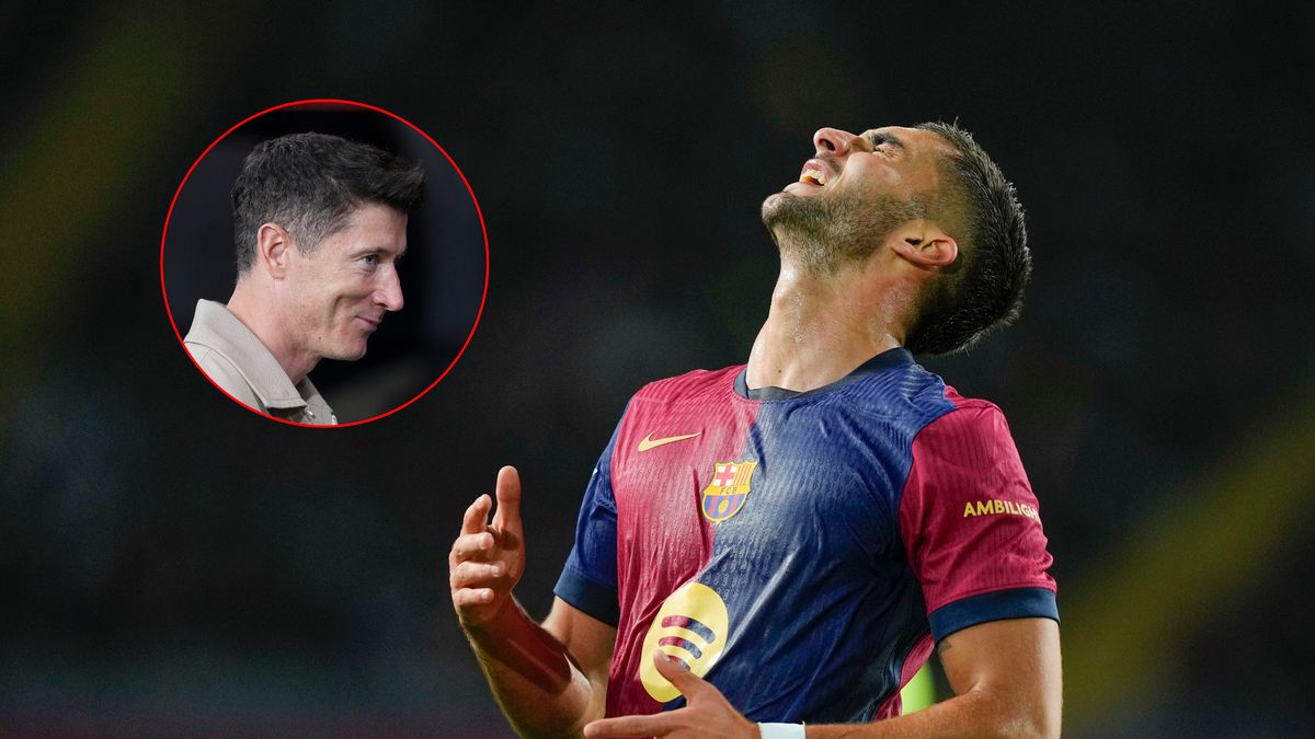 Getty Images / Na zdjęciu: Ferran Torres zastąpił Roberta Lewandowskiego. Jak wypadł?