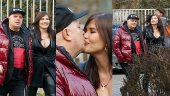 Krzysztof Skiba "szuka inspiracji" na całuśnej randce z młodszą o 26 lat Karoliną (ZDJĘCIA)