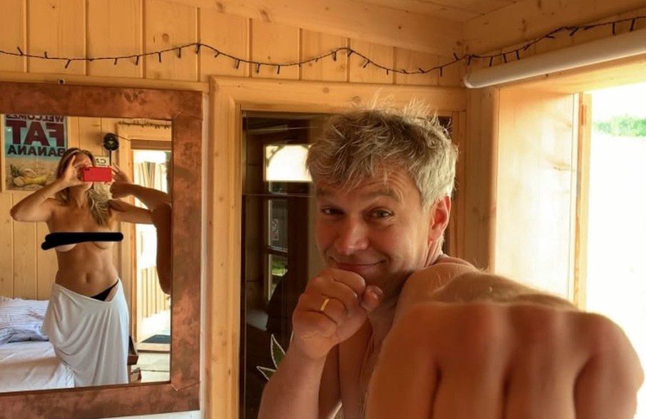 Aleksandra Żebrowska celebruje urodziny męża i pozuje topless