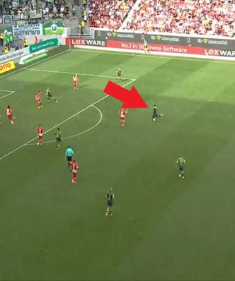Co za strzał piłkarza Wolfsburga! To może być gol na wagę utrzymania [WIDEO]