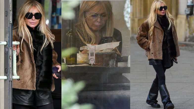 Monika Olejnik w kozakach za prawie 5 tys. złotych