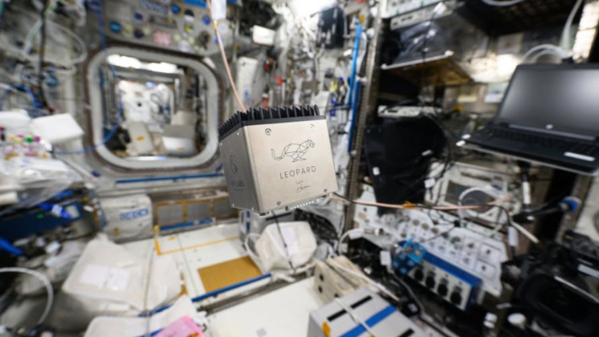 LeopardISS już na stacji kosmicznej