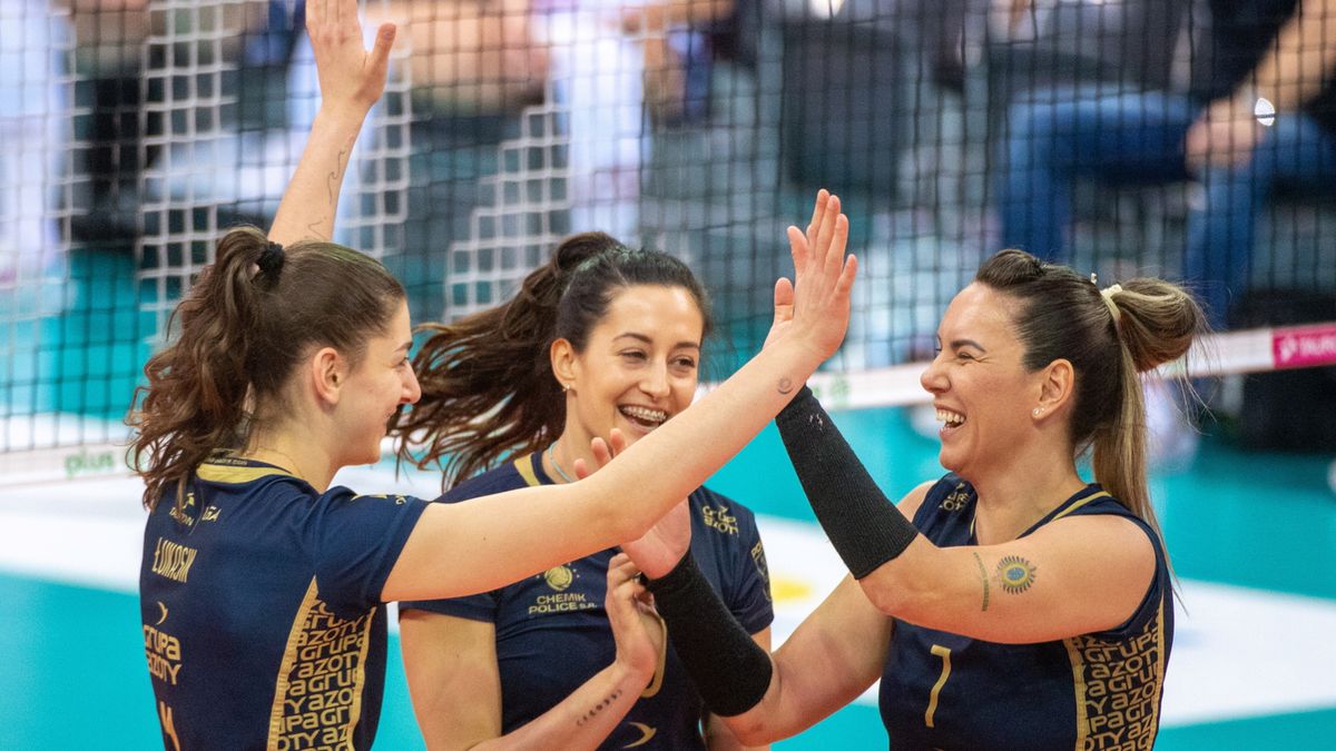 PAP / Grzegorz Michałowski / Na zdjęciu: siatkarki Grupy Azoty Chemika Police