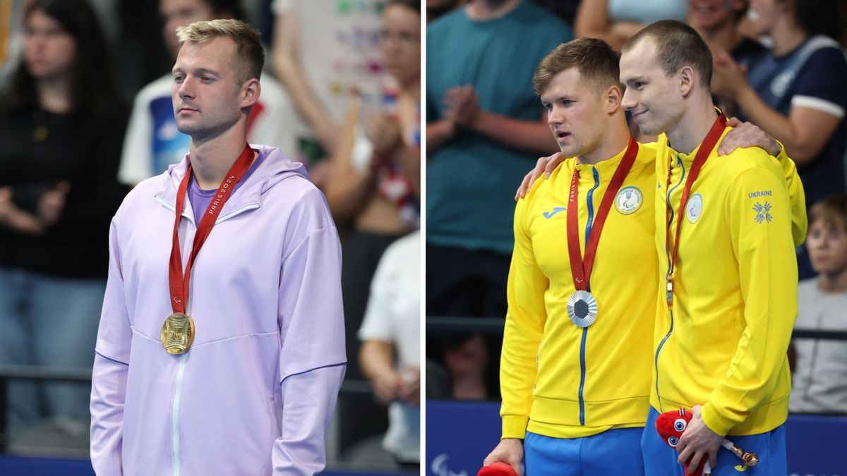 Getty Images / Sean M. Haffey / Na zdjęciach: Białorusin Ihar Boki (z lewej), a także Ukraińcy: Ilja Jaremienko i Ołeksij Wirczenko