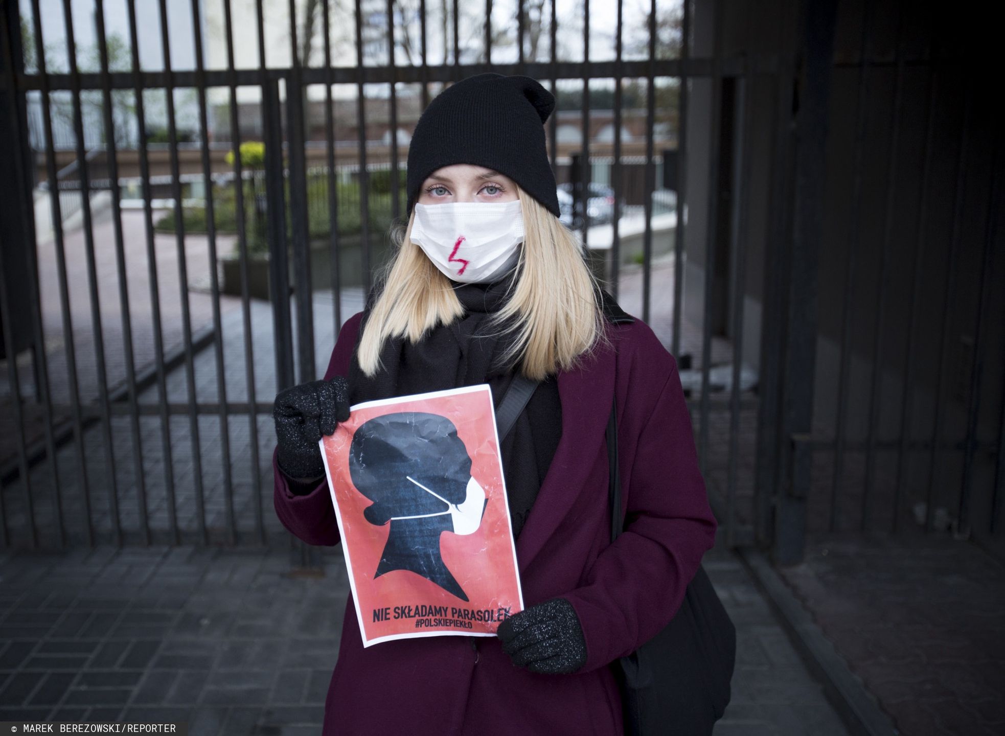 Protest przeciw projektowi ustawy "Zatrzymać aborcję"