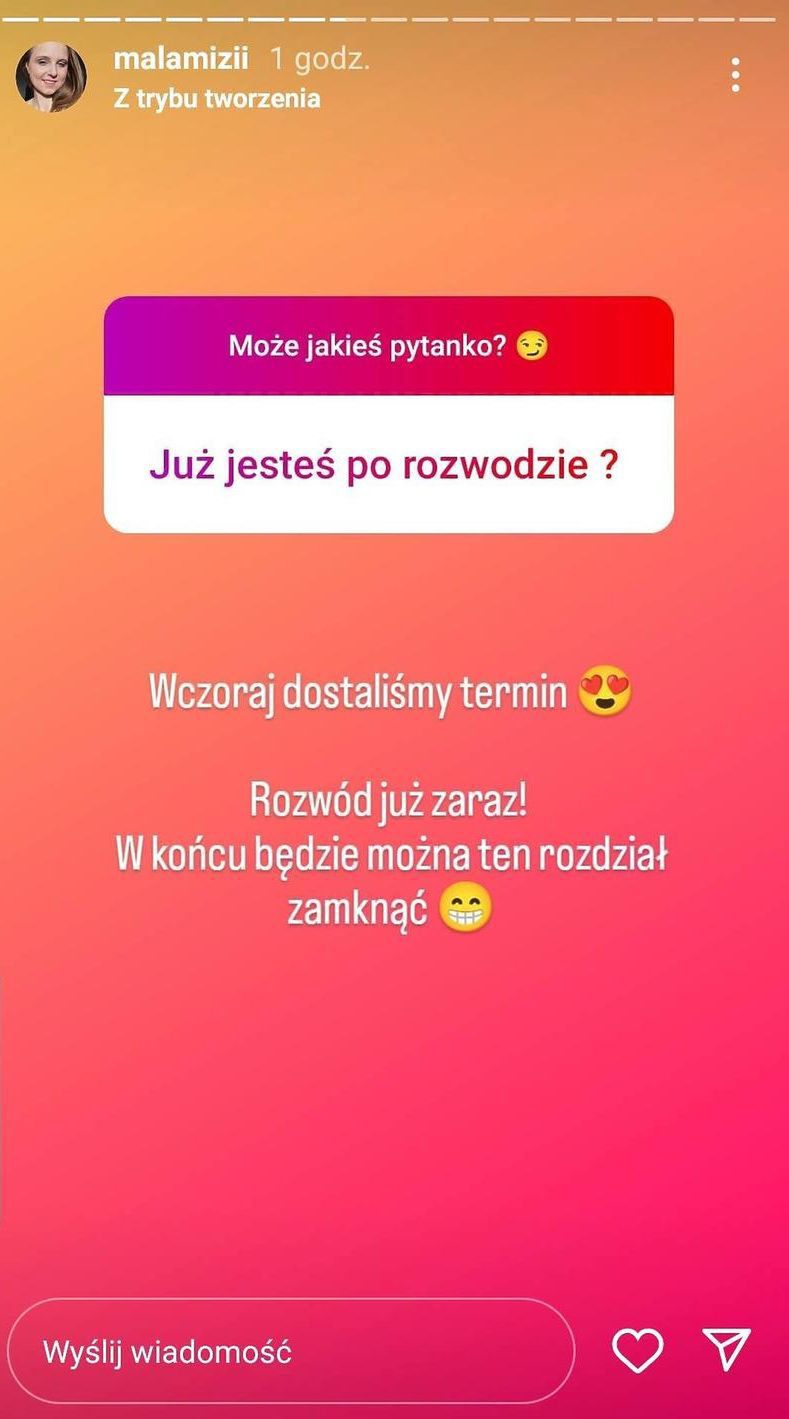 Agnieszka ze "Ślubu od pierwszego wejrzenia" odpowiedziała na pytanie fana