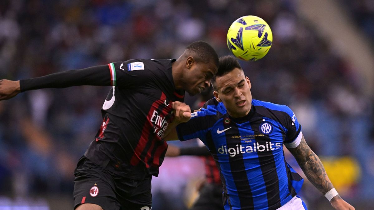 Getty Images / Mattia Ozbot - Inter / Na zdjęciu: Pierre Kalulu i Lautaro Martinez (z prawej)