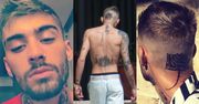 Zayn Malik wytatuował sobie... RÓŻĘ NA GŁOWIE. Przechodzi załamanie nerwowe? (ZDJĘCIA)