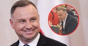 Andrzej Duda przyłapany w sklepie. Co robił przy kasie samoobsługowej?