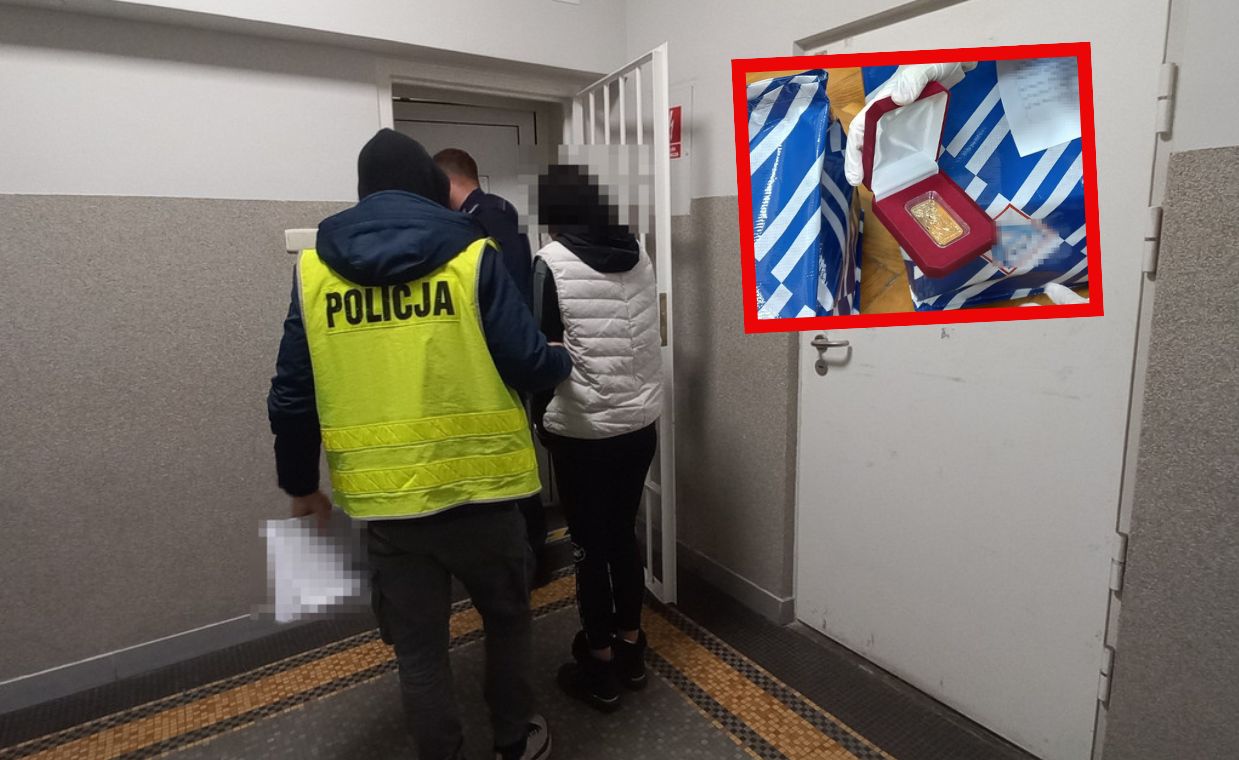 Chciała oddać 120 sztabek złota oszustce. Uratował ją kierowca