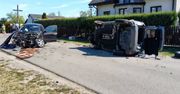 Seria wypadków na drogach powiatu siedleckiego. Siedem osób rannych jednego dnia