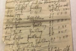 List w butelce odnaleziony na zamku w Lidzbarku Warmińskim