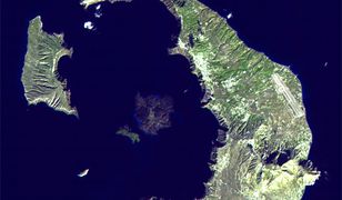 Wybuch wulkanu rozerwał wyspę Thera i doprowadził do upadku cywilizacji minojskiej