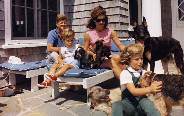 JFK z rodziną, 1963 r. 