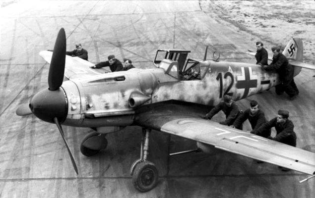Messerchmitt Bf 109 - na takiej maszynie latał Franz Stigler 