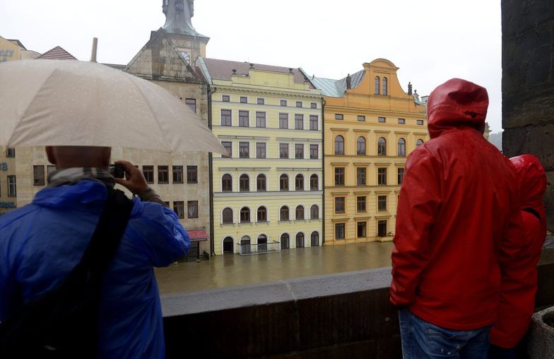 Powódź w Czechach. Fala kulminacyjna w Pradze