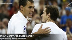 Jerzy Janowicz senior: Syn nie grał z ogórkiem. Oby utrzymał taką siłę i będzie OK