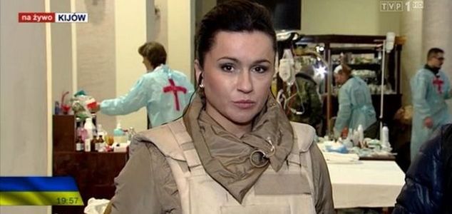 Beata Tadla po wizycie w Kijowie: "Nigdy nie byłam tak blisko śmierci i zagrożenia"