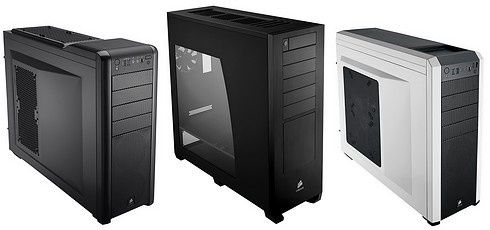 Corsair Carbide 400R, Obsidian 800D i Carbide 500R
