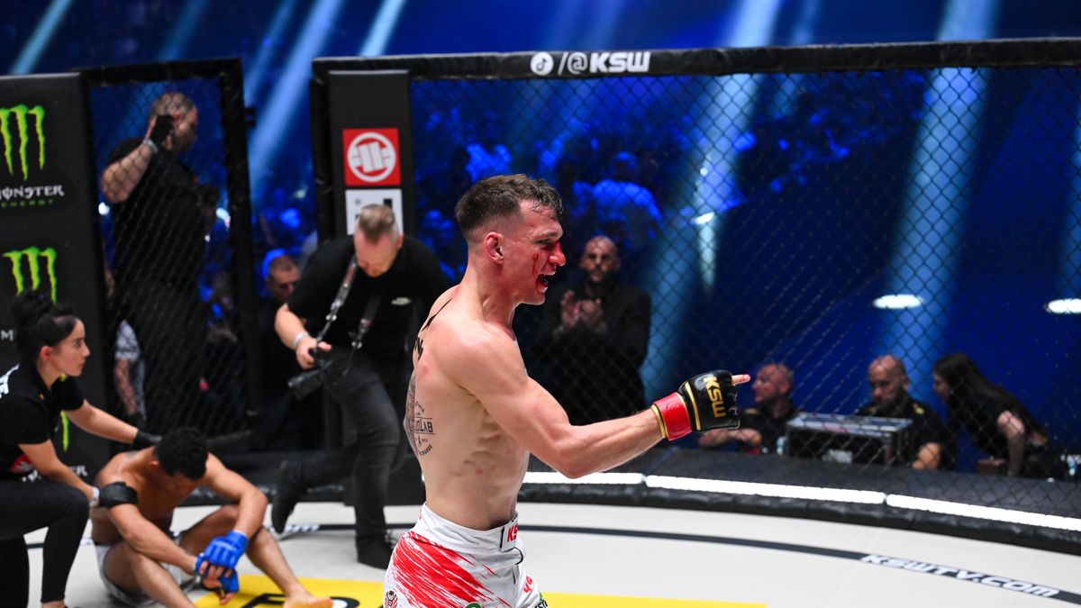 Materiały prasowe / kswmma.com / Sebastian Przybysz poddał Marcello Morelliego