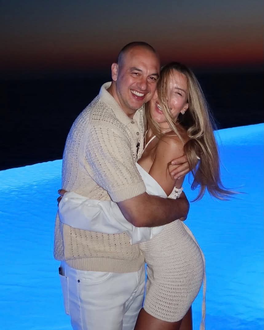Ewa Chodakowska i Lefteris Kavoukis