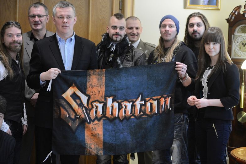 Sabaton w Polsce. Spotkanie z szefem MON