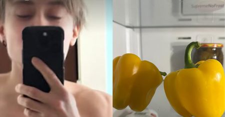 Katarzyna Zillmann pozuje TOPLESS i chwali się przy okazji, co zrobiła z paprykami z lodówki. Pomysłowo? (FOTO)