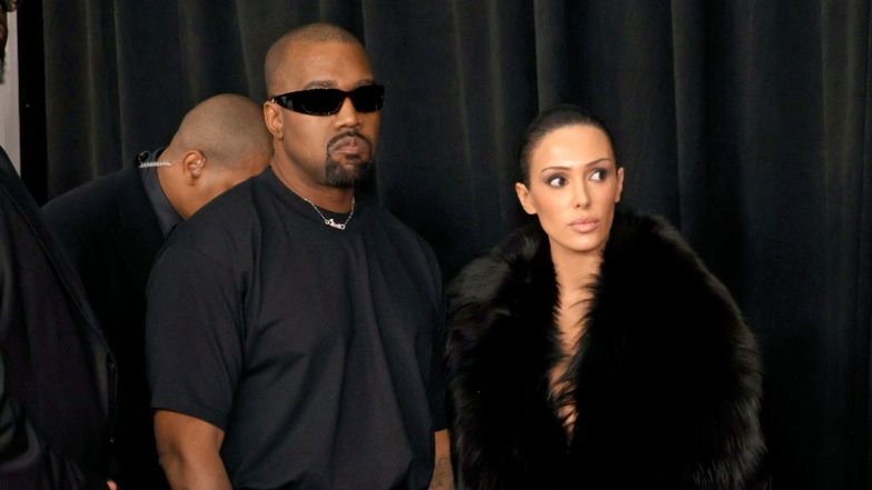 Kanye West z żoną na Grammy