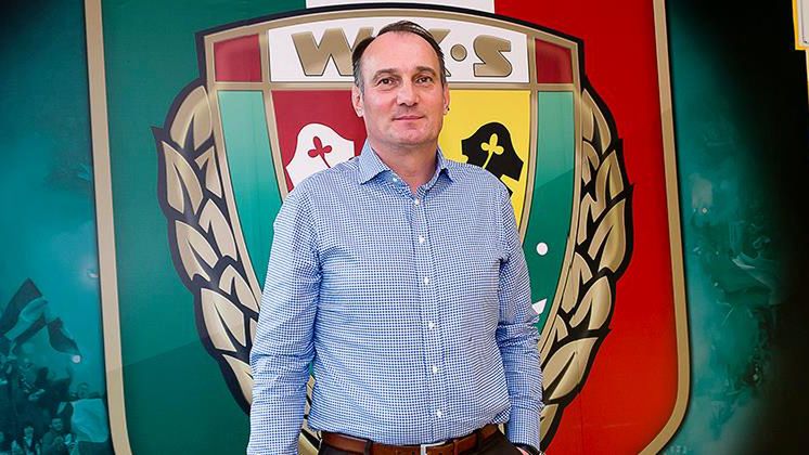 Materiały prasowe / Biuro Prasowe WKS Śląsk Wrocław / Na zdjęciu: Adam Matysek