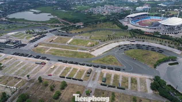 Wojsko zajęło tor F1 w Hanoi (fot. Tienphong)
