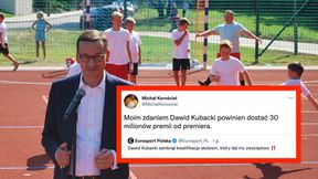 30 mln zł od premiera Morawieckiego dla... Kubackiego? Jest sporo polubień