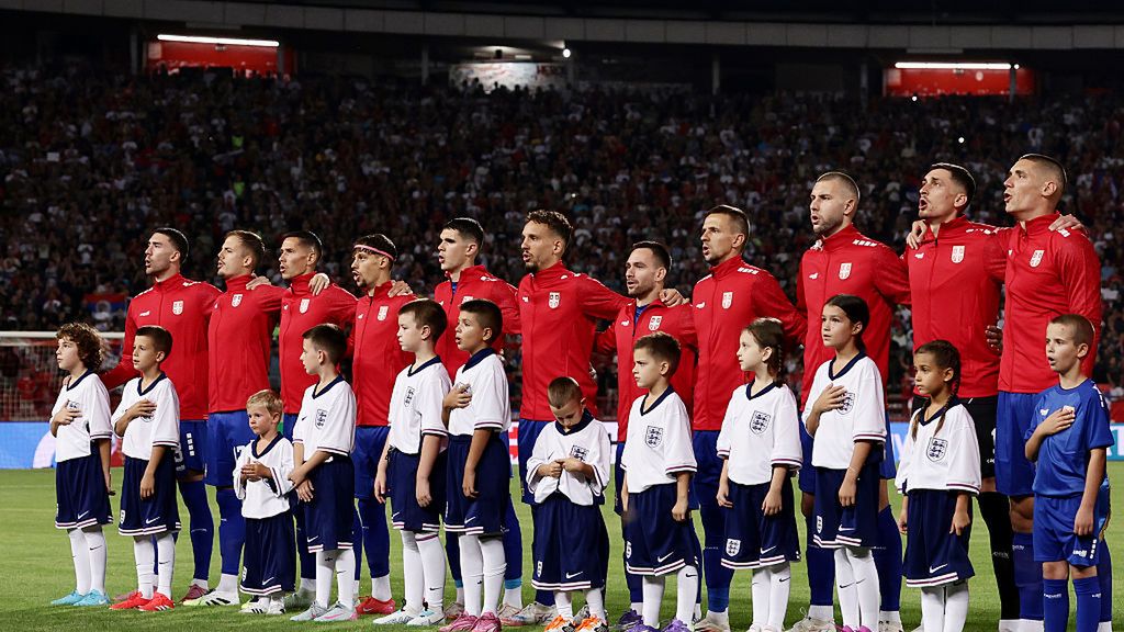 Getty Images / Srdjan Stevanovic - UEFA / Na zdjęciu: piłkarze reprezentacji Serbii