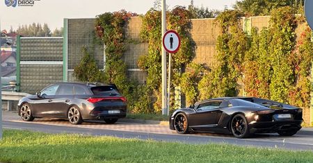 Lamborghini w akcji. Kierowca może zapłacić nawet 30 tys. zł