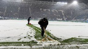 Mecz Ligi Mistrzów przełożony z powodu śnieżycy