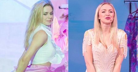 "M jak miłość": Natasza Urbańska i Barbara Kurdej-Szatan w musicalu "Legalna blondynka"